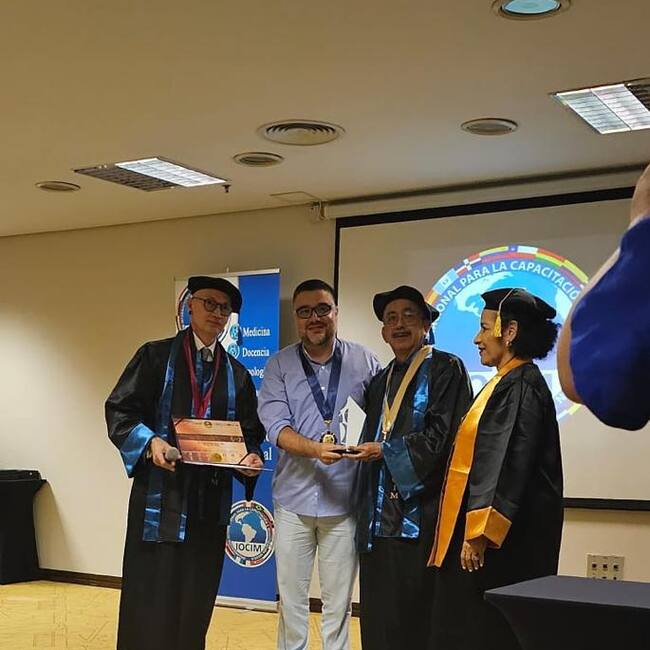 Un logro más que demuestra lo capacitados que están los profesionales que educan y protegen la salud deportiva en el Huila.