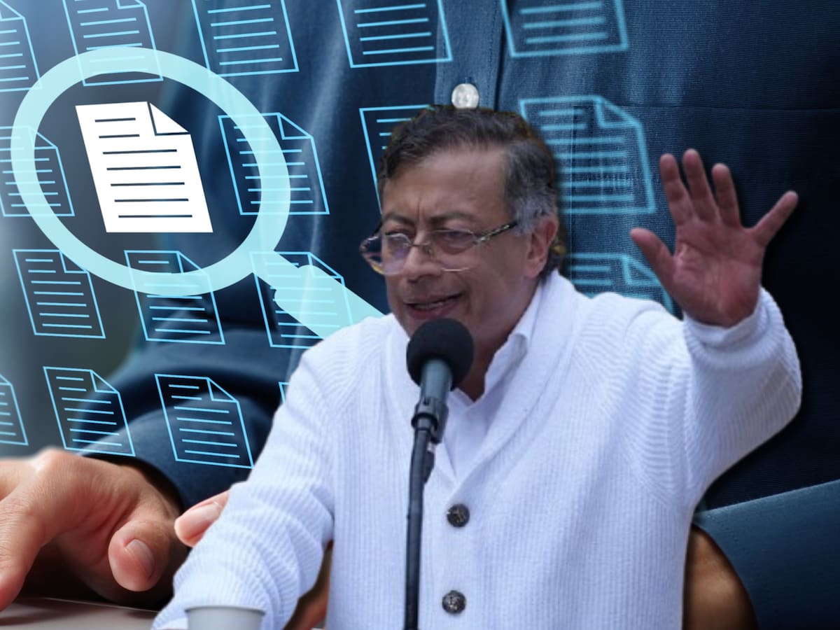 La metadata del documento en el que se basa el presidente Petro para hablar de fraude
