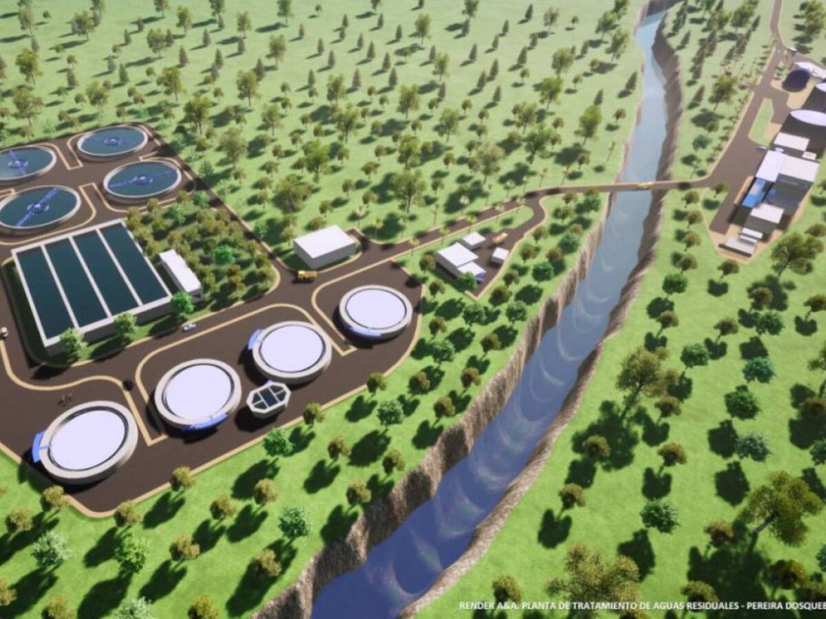 Planta de Tratamiento de Aguas Residuales para Pereira costará más de $400 mil millones