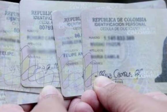 Cédulas de ciudadanía / Foto Cortesía Colprensa