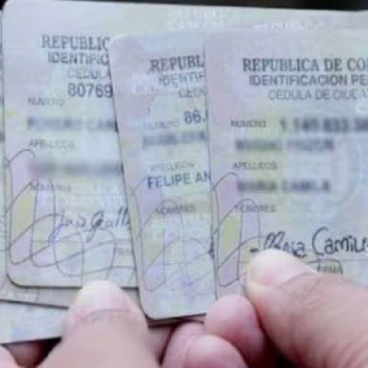 Capturan hombre con más de 30 cédulas en Cúcuta
