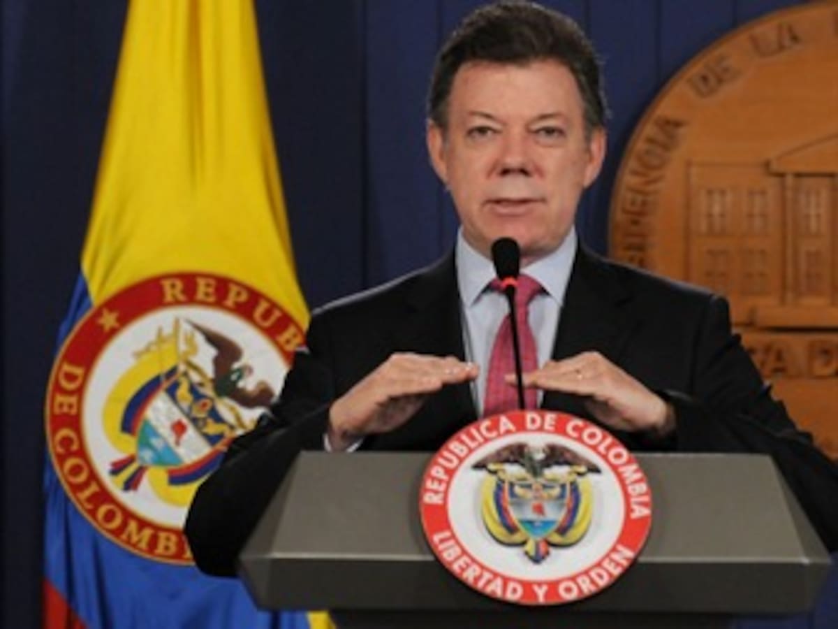 Santos exigió liberación de secuestrados sin condiciones