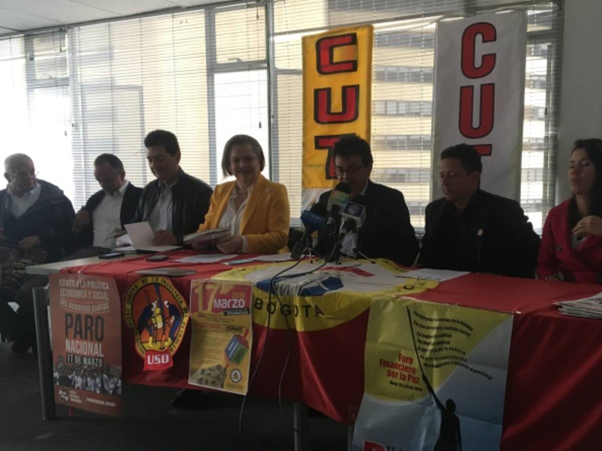 Más de 46 organizaciones sociales y sindicales se suman al paro nacional