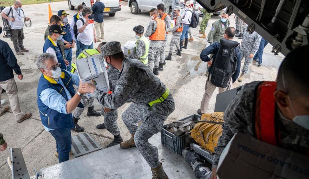 Presidente Iván Duque llegó a San Andrés