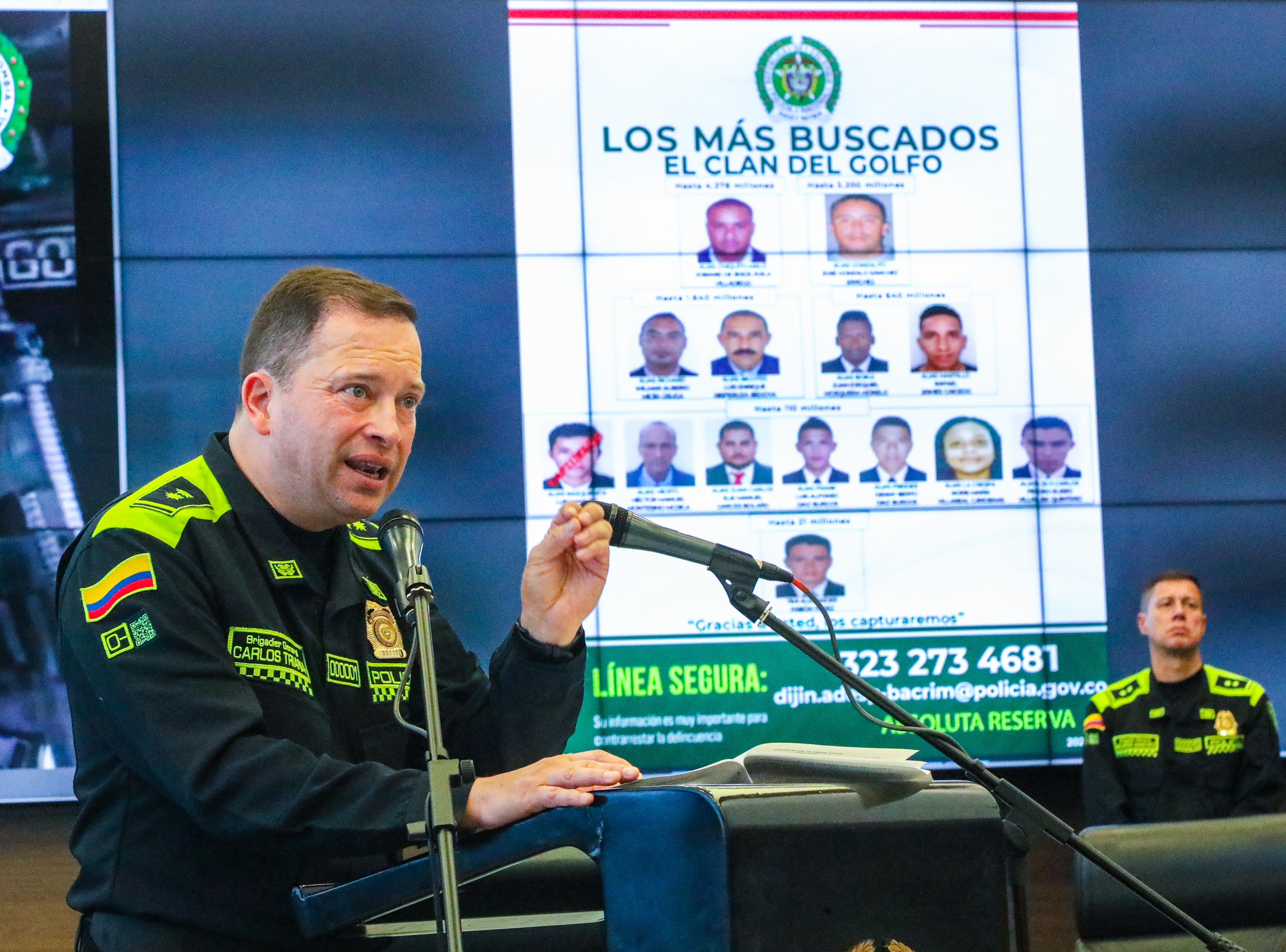 Fotografía brigadier general Carlos Fernando Triana Beltrán, director general de la Policía Nacional / Foto: Policía Nacional