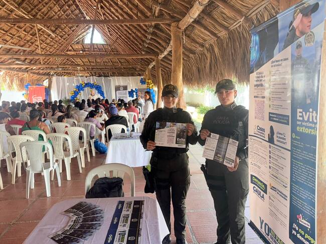 GAULA de la Policía en Bolívar lanza estrategia integral contra la extorsión al sector comercial
