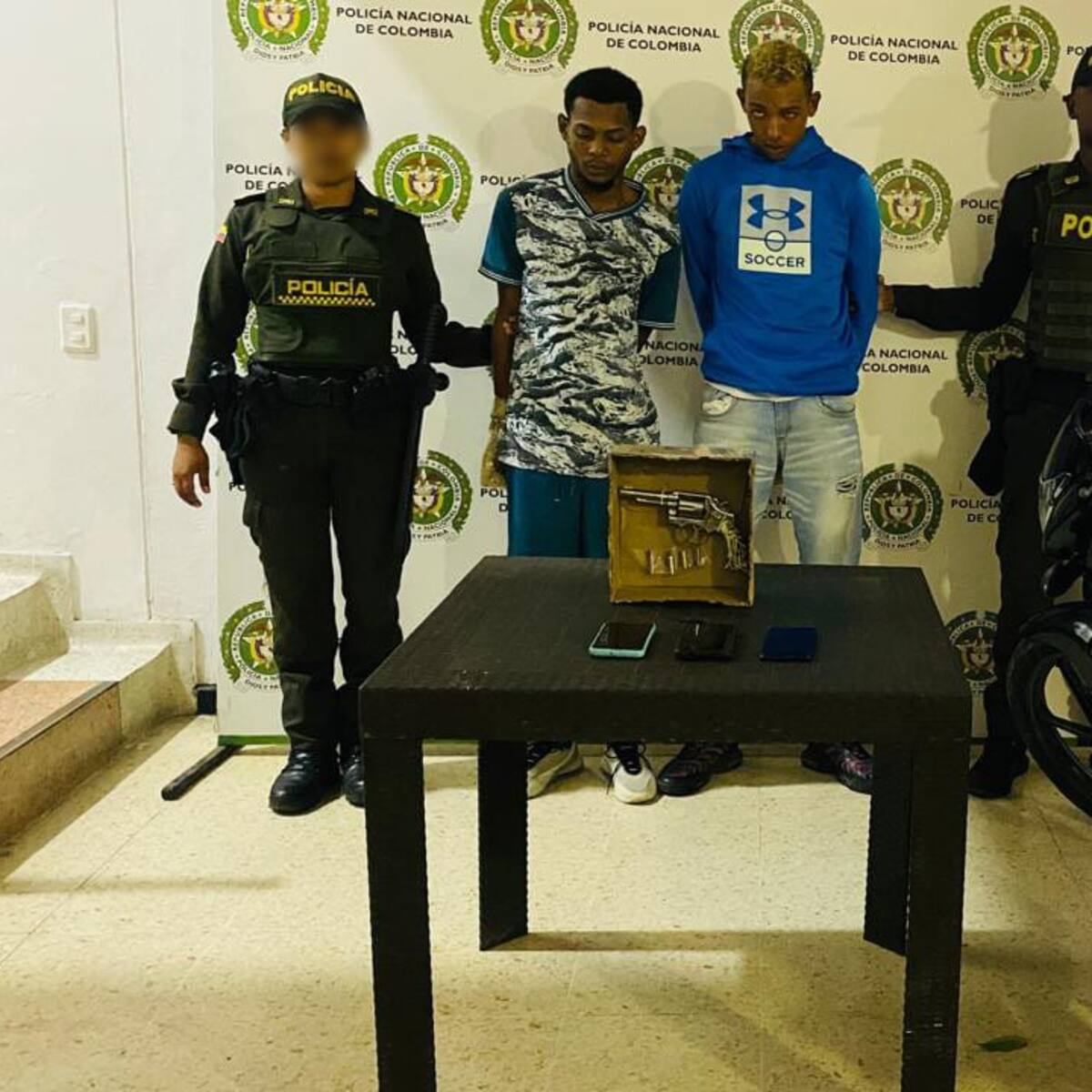 Presuntos homicidas de vigilante en el barrio Daniel Lemaitre tienen anotaciones judiciales