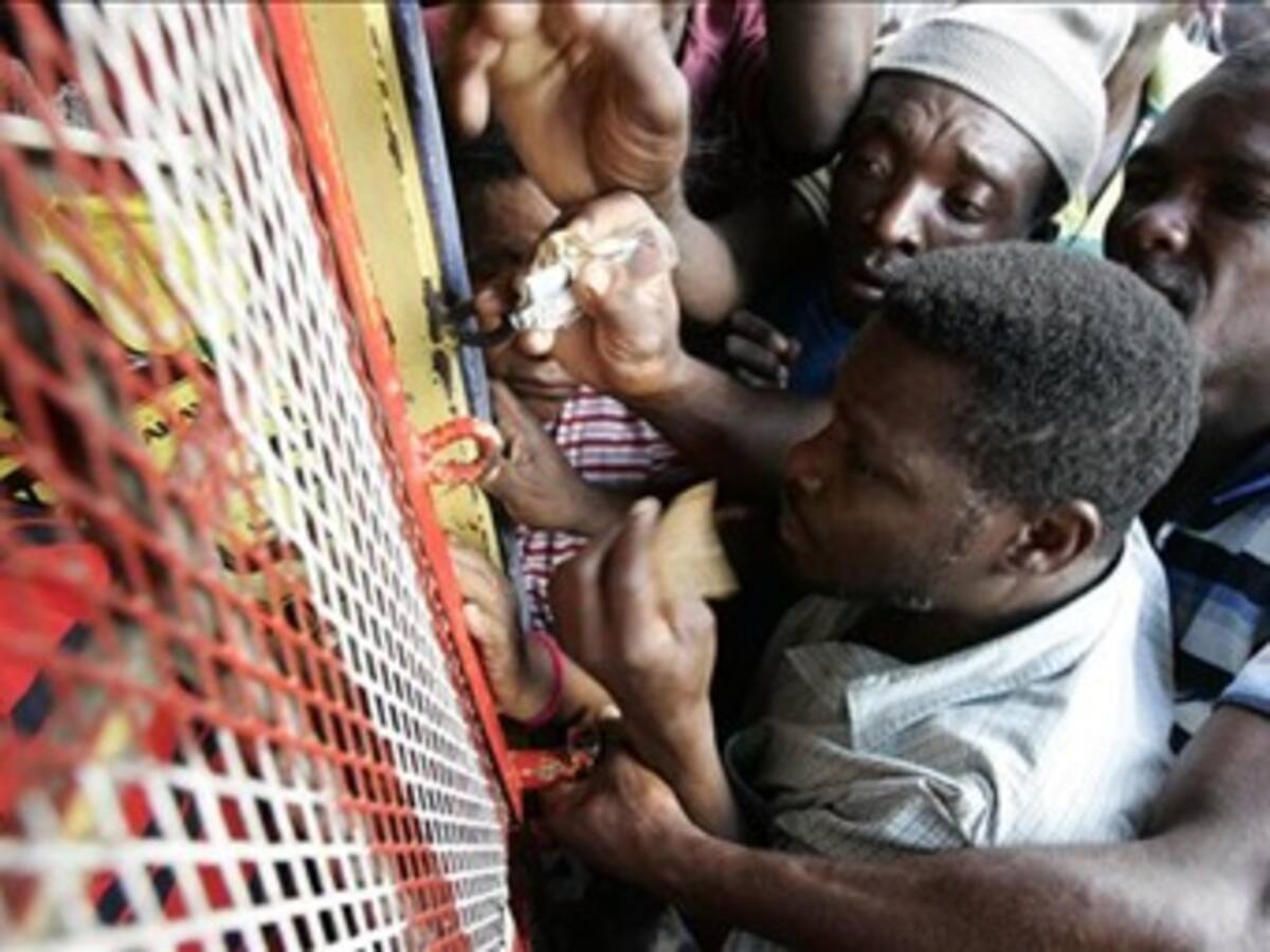 ONU distribuirá hoy raciones de alimentos sólo para 8.000 personas