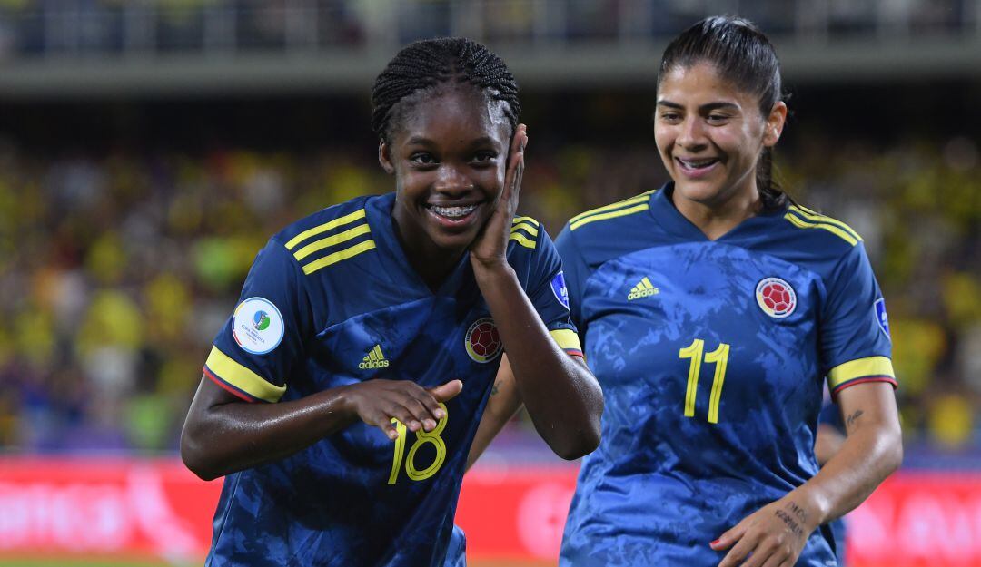 Linda Caicedo y Catalina Usme se encuentran entre las mejores jugadoras de la Copa.
