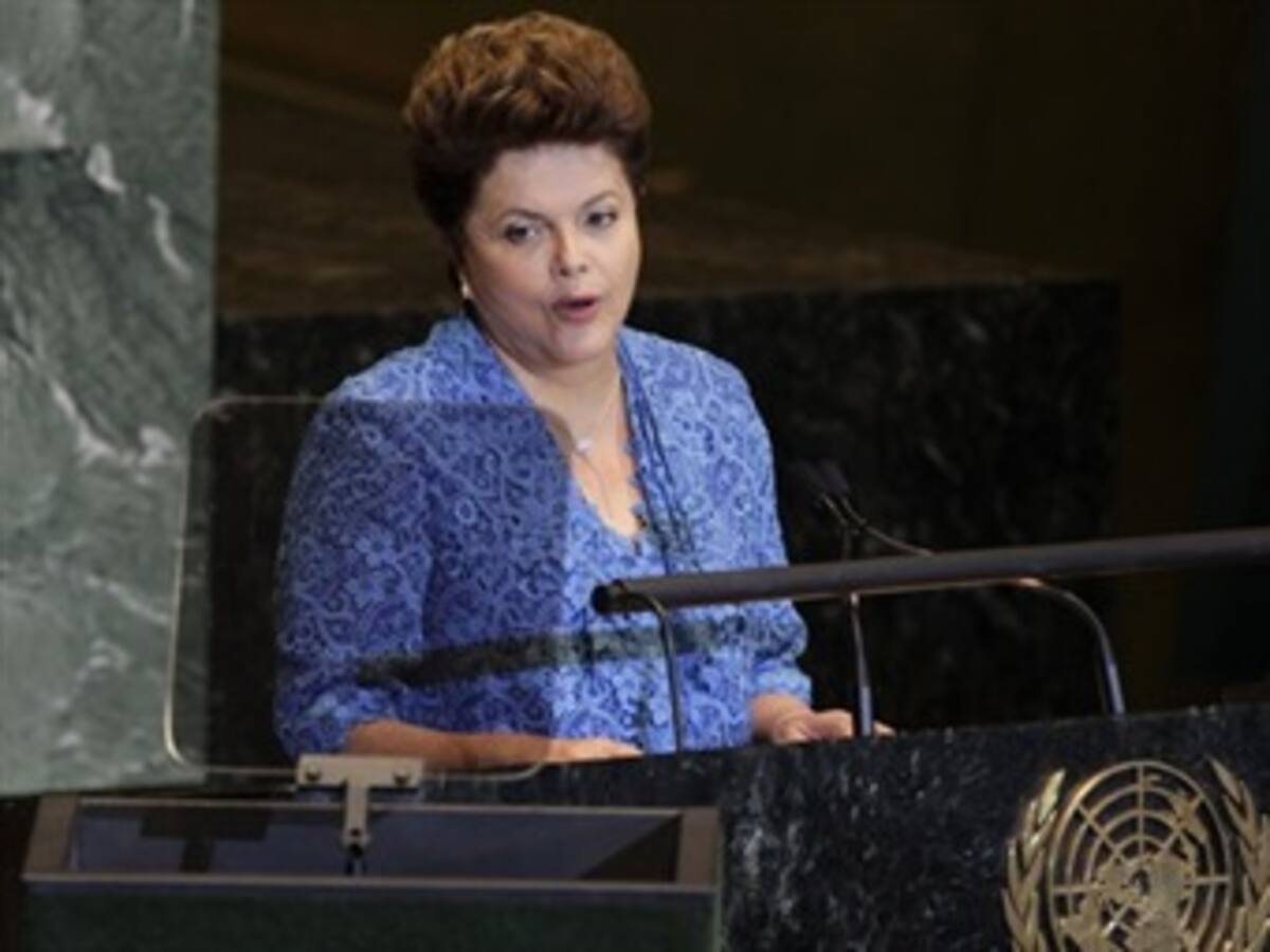 Rousseff dice que 'llegó la hora' de que el Estado palestino se adhiera a la ONU