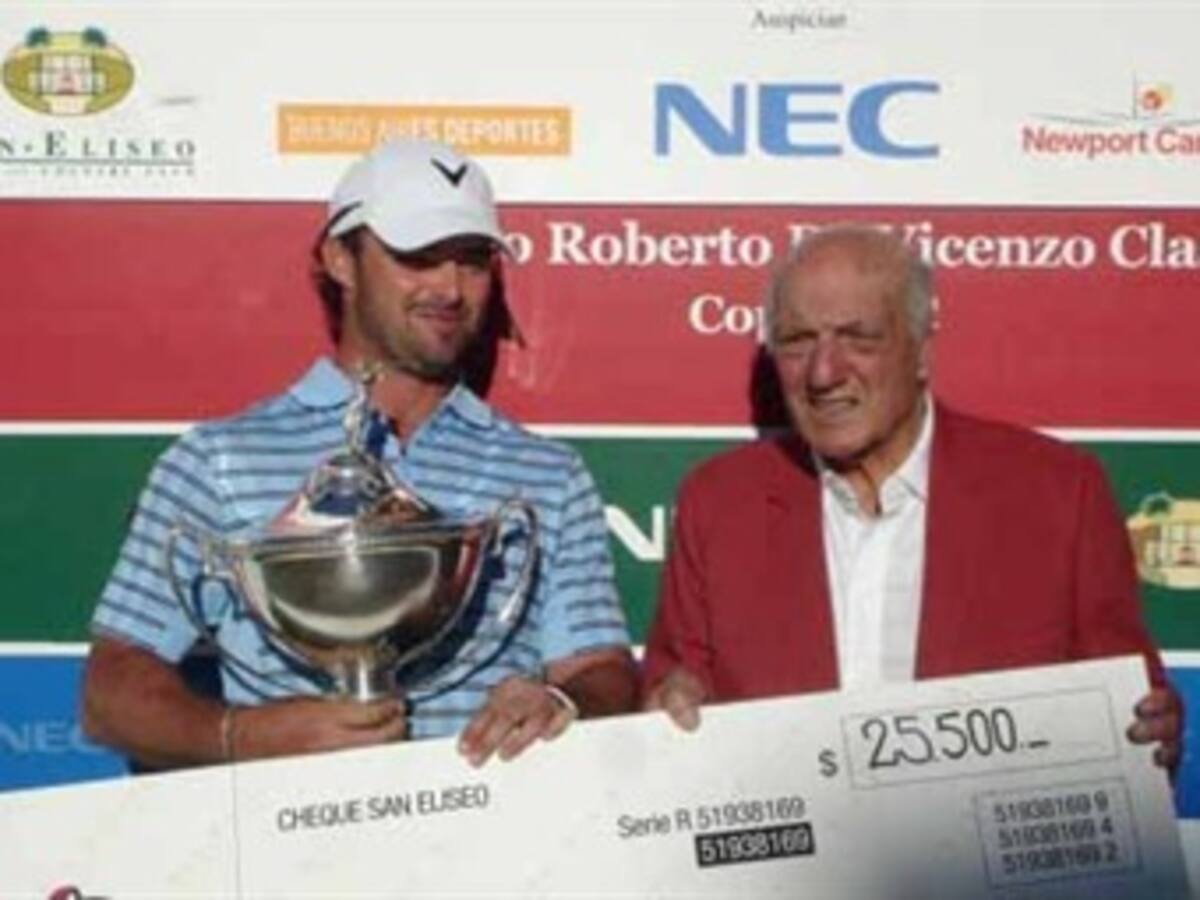 El argentino Daniel Barbetti ganó el Roberto de Vicenzo Classic de Golf