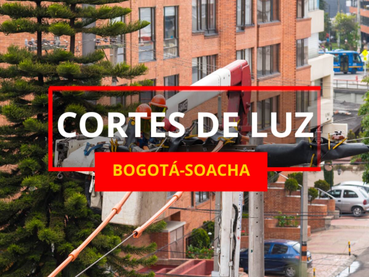 Bogotá y Soacha tendrán cortes de luz este sábado 31 de enero de 2026: barrios afectados