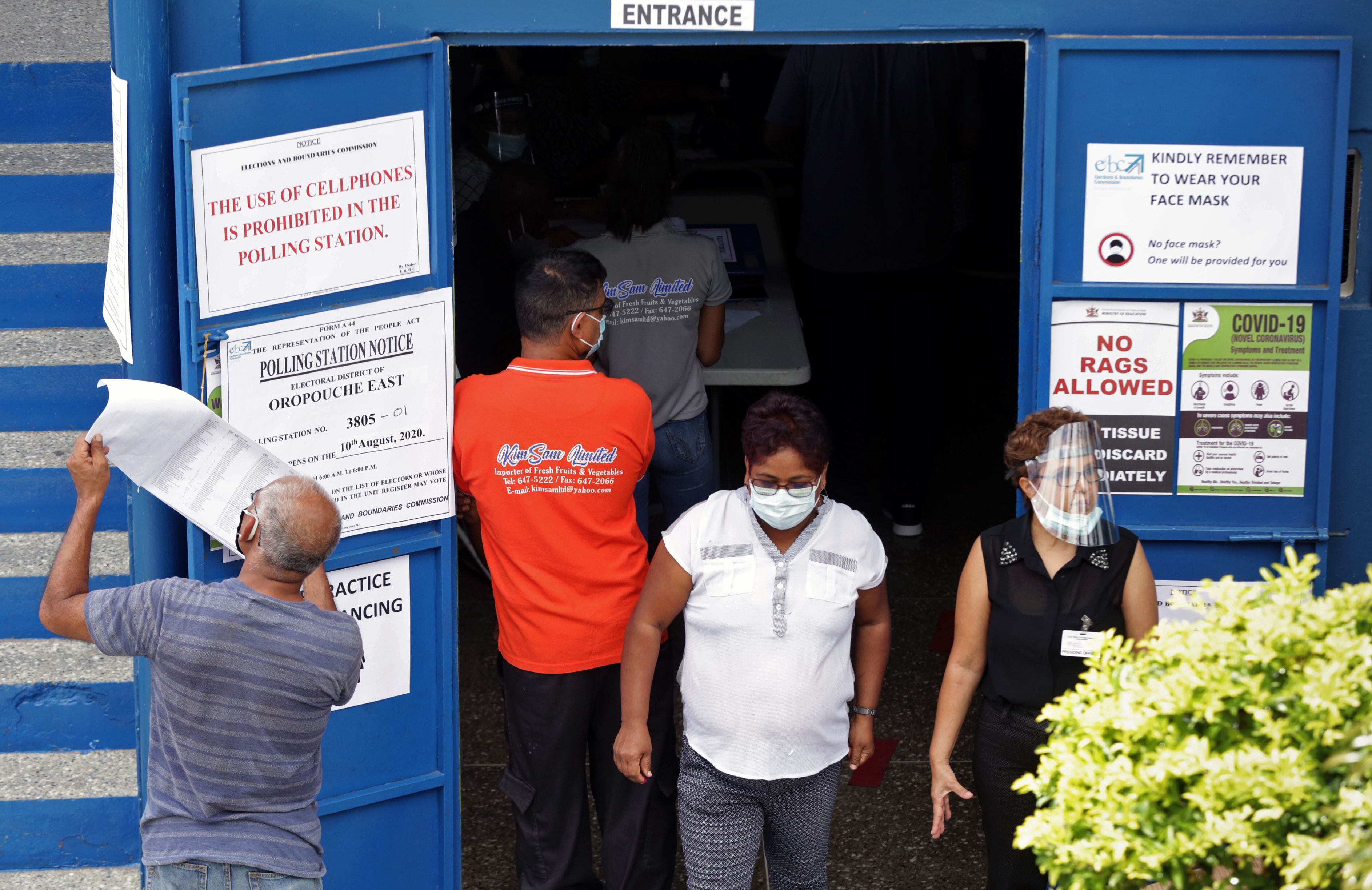 Elecciones en Trinidad y Tobago
(Foto:   STR/AFP via Getty Images)