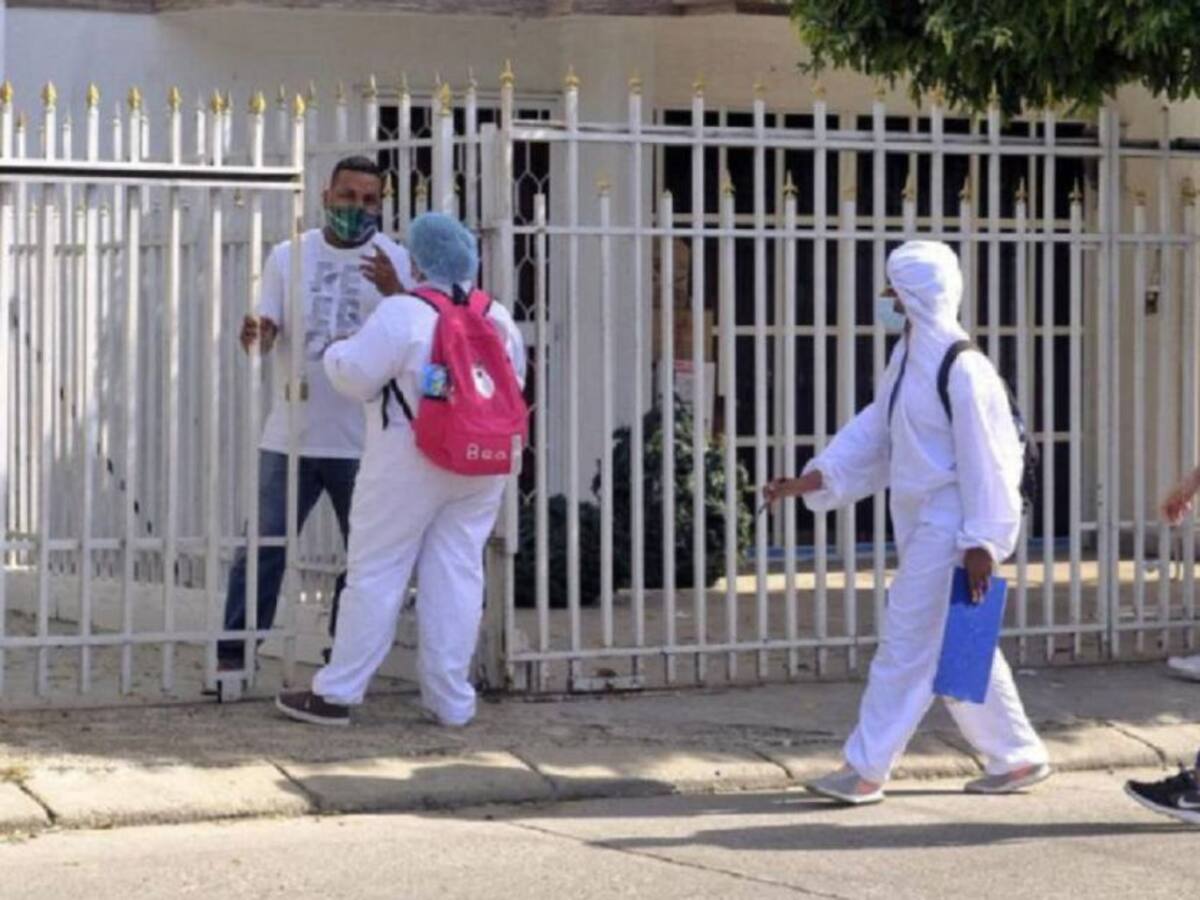 San Fernando: barrio con más casos activos de COVID-19 en Cartagena