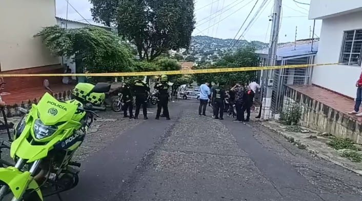 Ataque sicarial en El Contento / Foto: Noticias Cúcuta 75