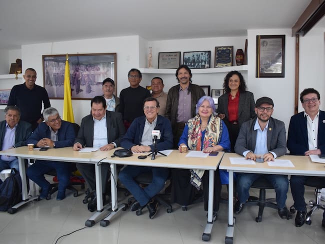 La asamblea nacional por las reformas sociales, la paz y unidad de Colombia llega a bogotá