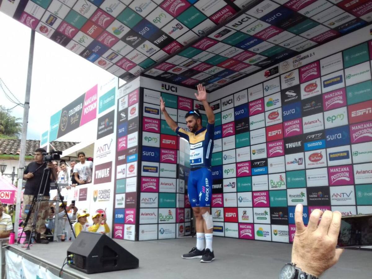 Fernando Gaviria líder de la clasificación por puntos