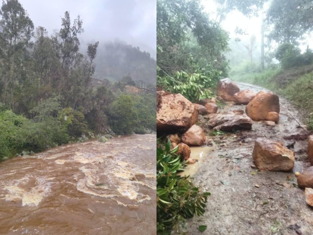 Declaran alerta roja en varias zonas de Cundinamarca por el desbordamiento de ríos y quebradas