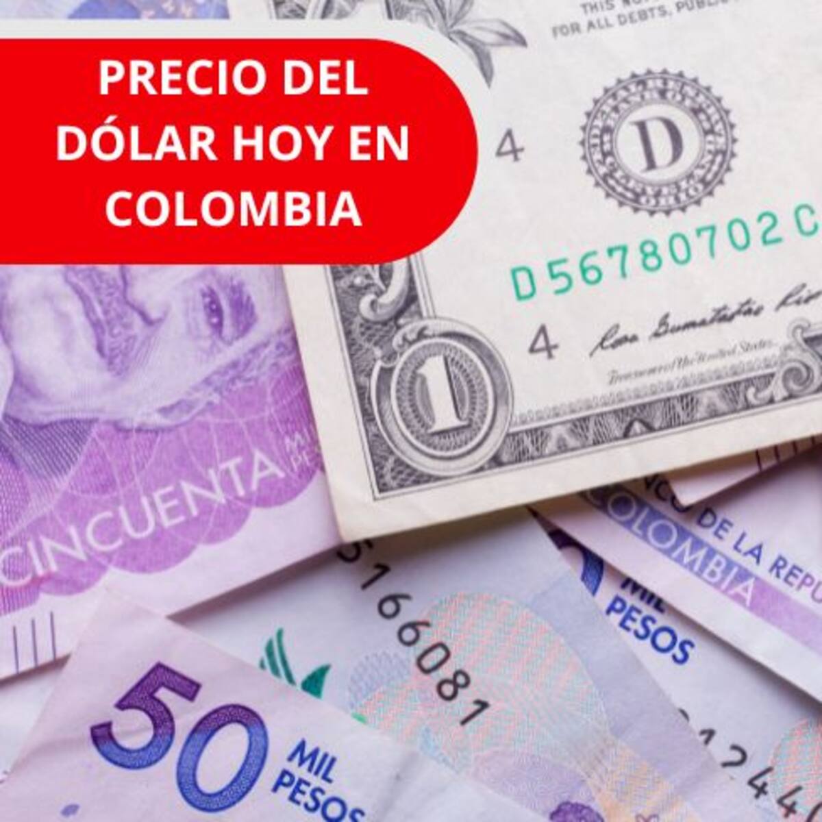 Así se cotiza el dólar en Colombia para HOY 1 de abril de 2026: Leve baja en inicio de mes