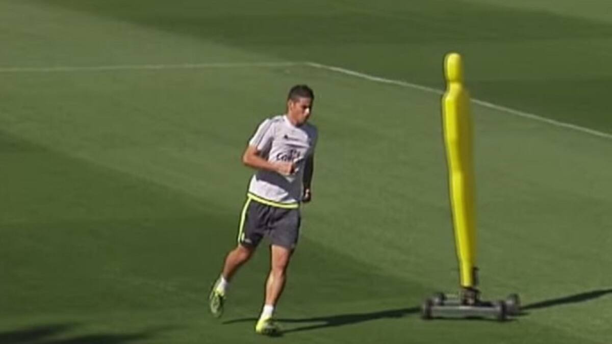 James Rodríguez regresa a trabajos de campo