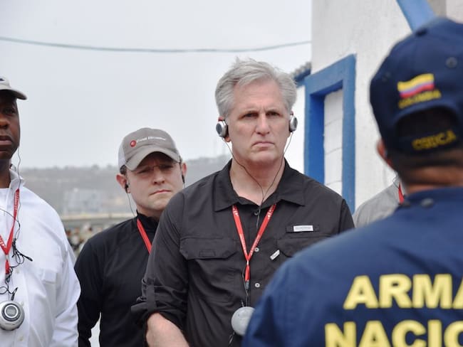 Armada de Colombia recibió la visita congresistas de Estados Unidos