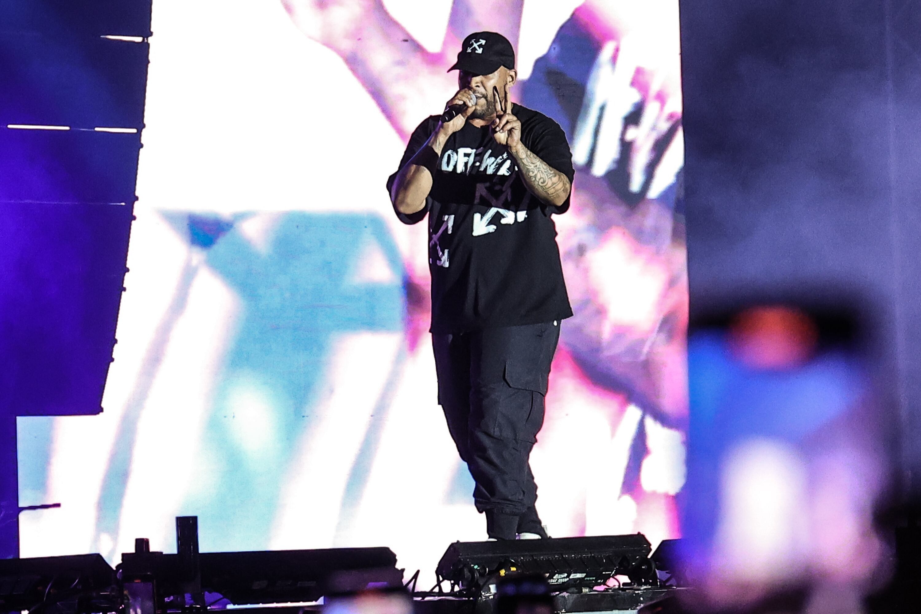 William Omar Landron Rivera, conocido como Don Omar, actúa durante el Vibra Urbana Fesitval 2022 en la Feria y Exposición del Condado de Miami-Dade el 10 de diciembre de 2022 en Miami, Florida. Foto de John Parra/Getty Images.