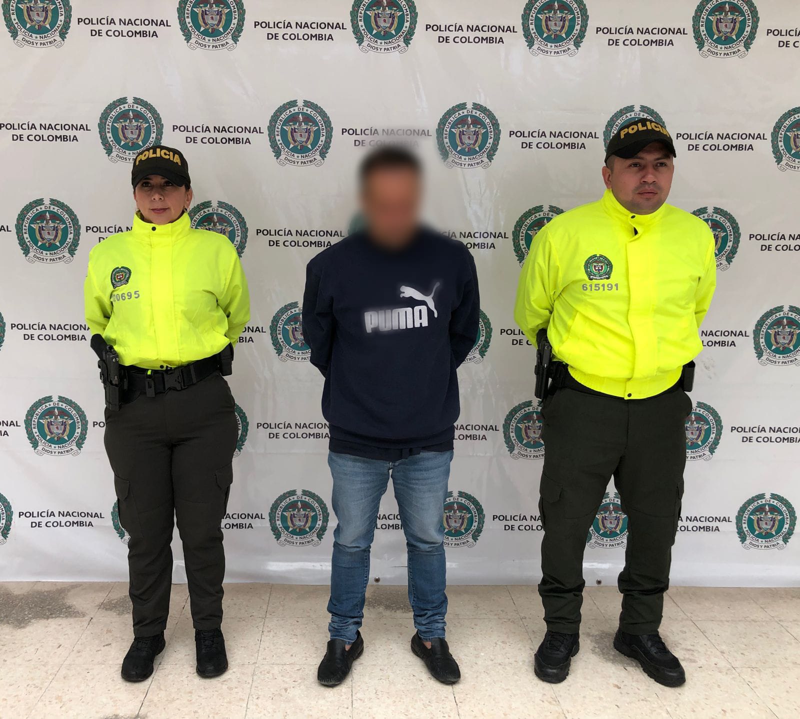 Capturan a presunto partícipe del asesinato del líder indígena Marcos López. | Foto: Policía Nariño.