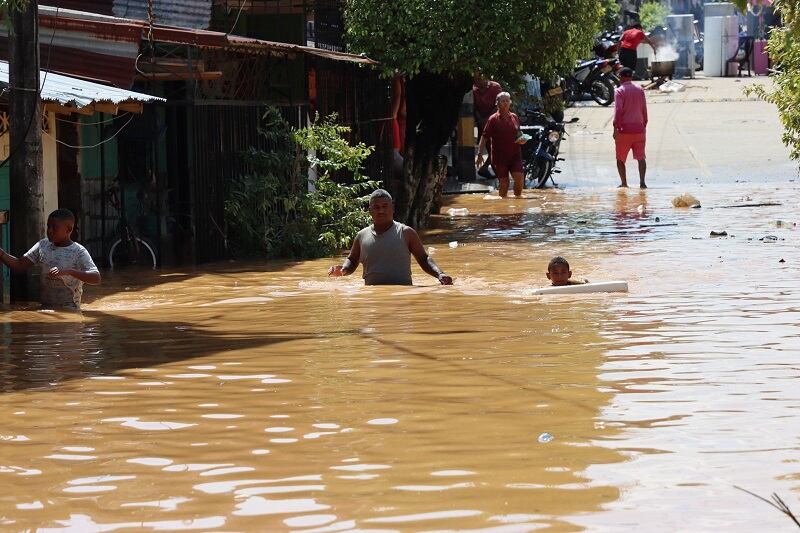 Archivo inundaciones en Zaragoza- foto gobernación de Antioquia