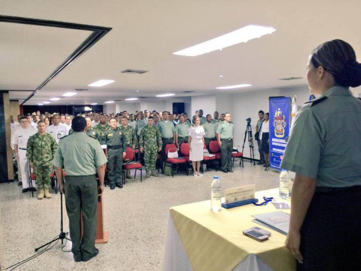 Armada Nacional conmemora el día nacional de los derechos humanos en Cartagena