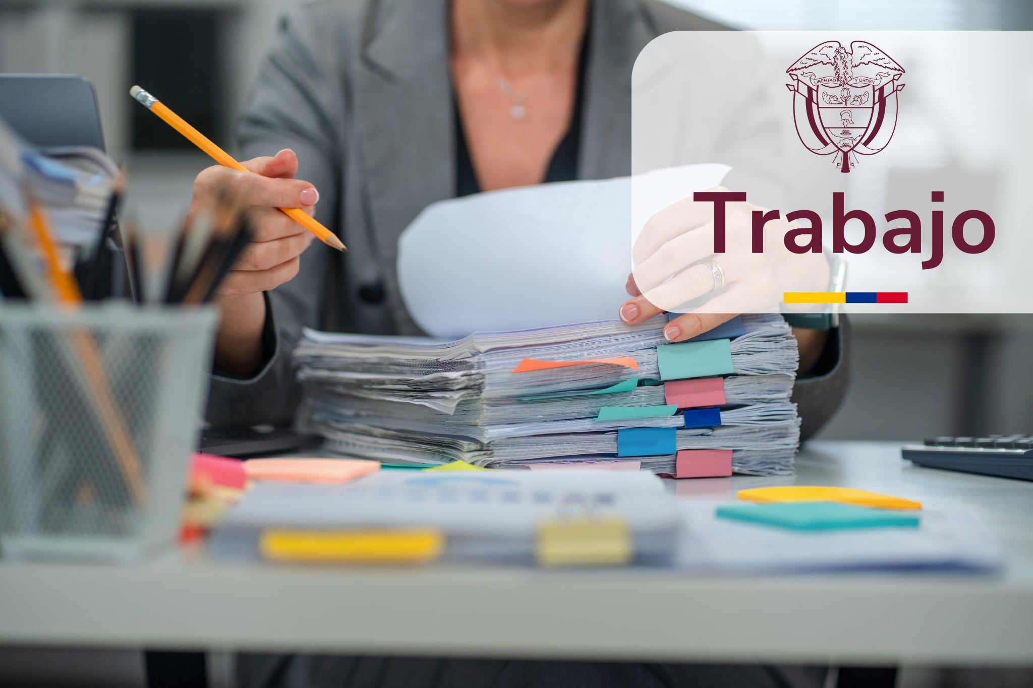 Logo tomado de: Ministerio de Trabajo - Crédito imagen: Cravetiger / Getty imagenes)