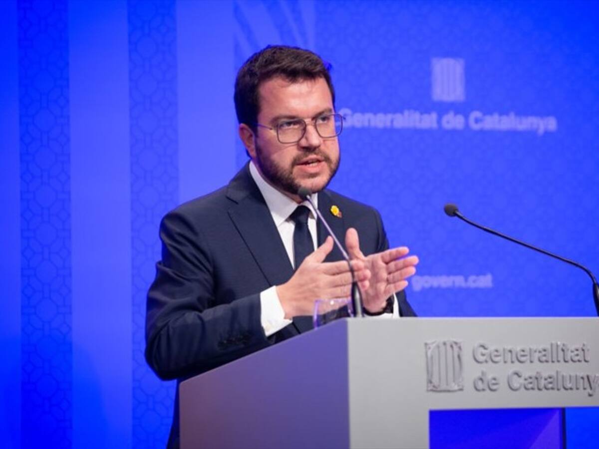 “Queremos hacerlo bien”: Pere Aragonés sobre la independencia de Cataluña