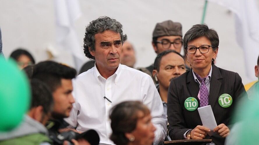 Sergio Fajardo inscribió su candidatura presidencial. Foto: Colprensa