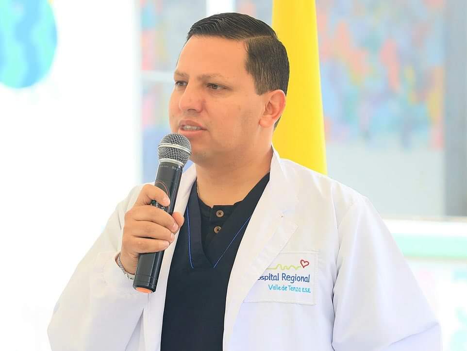 Como soberbio tacharon al Gerente del Hospital Valle de Tenza Jesús Salamanca / Foto: Suministrada.