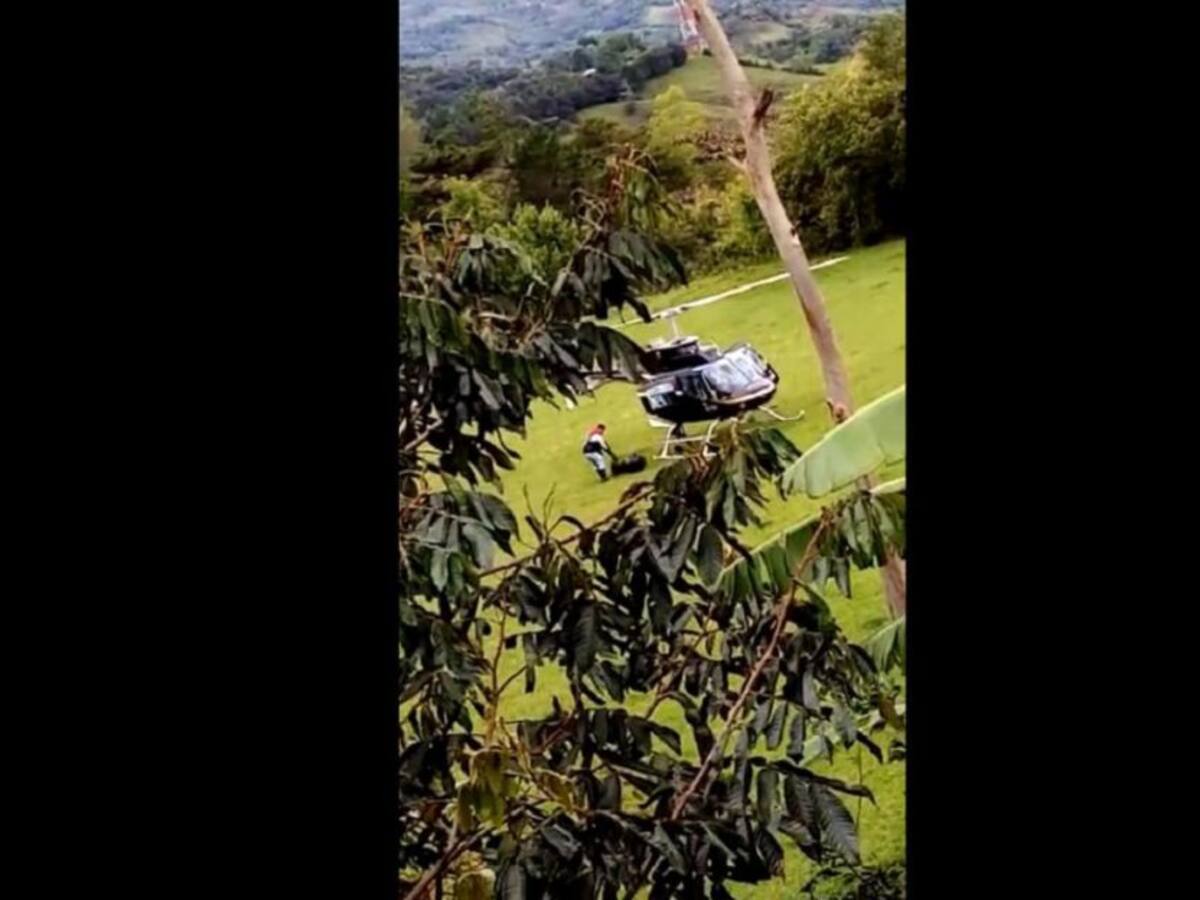 Investigan un millonario robo a un helicóptero de valores en Bolívar, Cauca