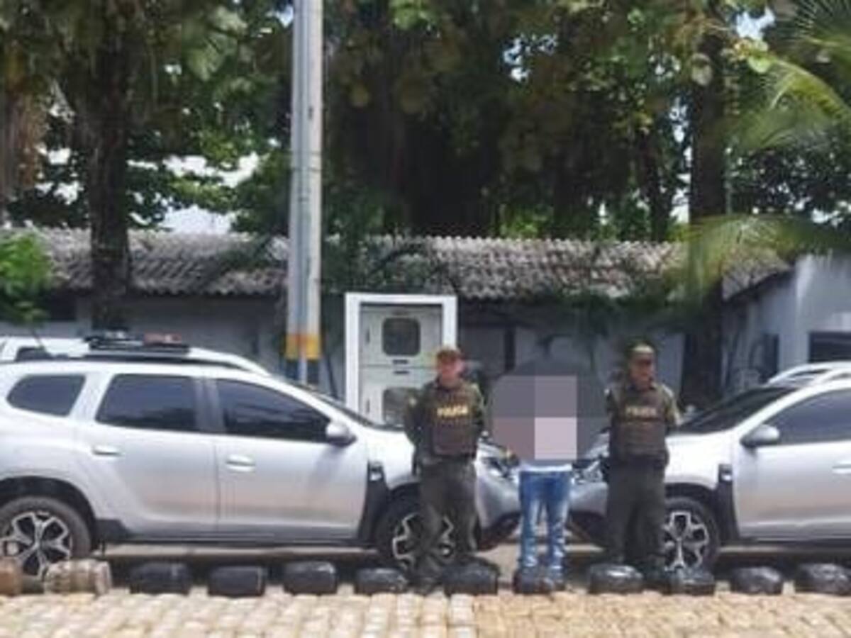 Menor que viajó desde Cali hacia Puerto Boyacá fue sorprendida con seis kilos de marihuana