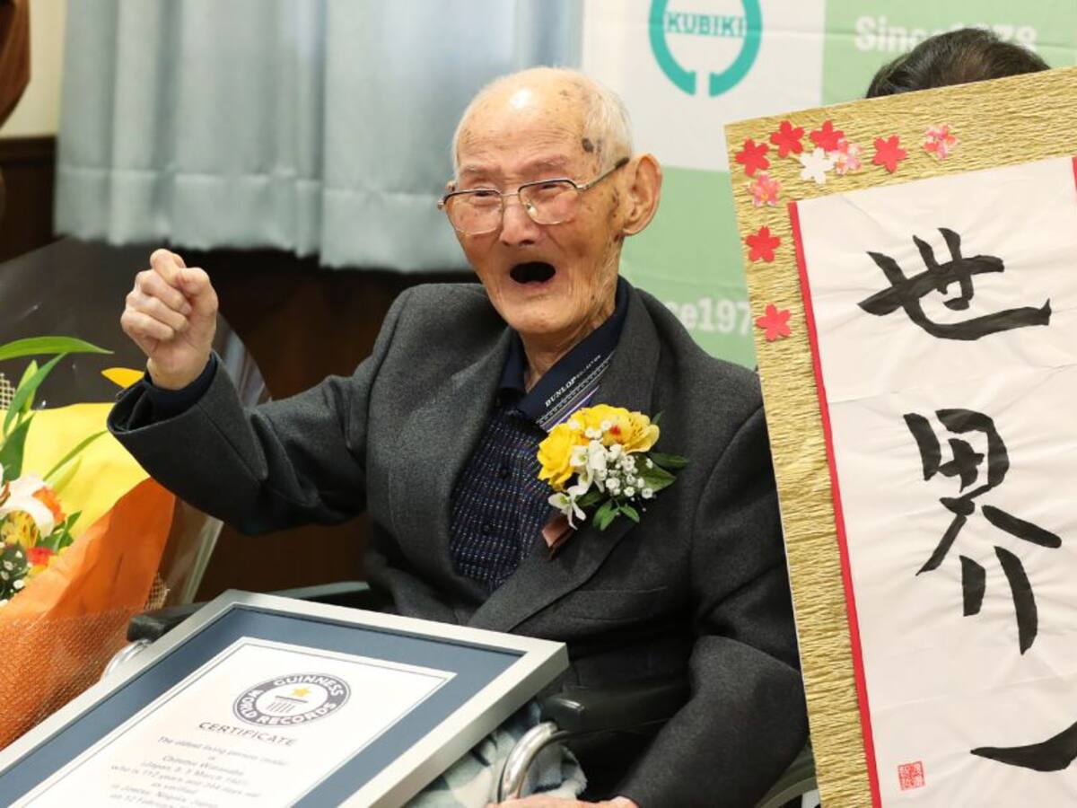 "Sonreír y no enfadarse" el secreto del hombre más viejo del mundo