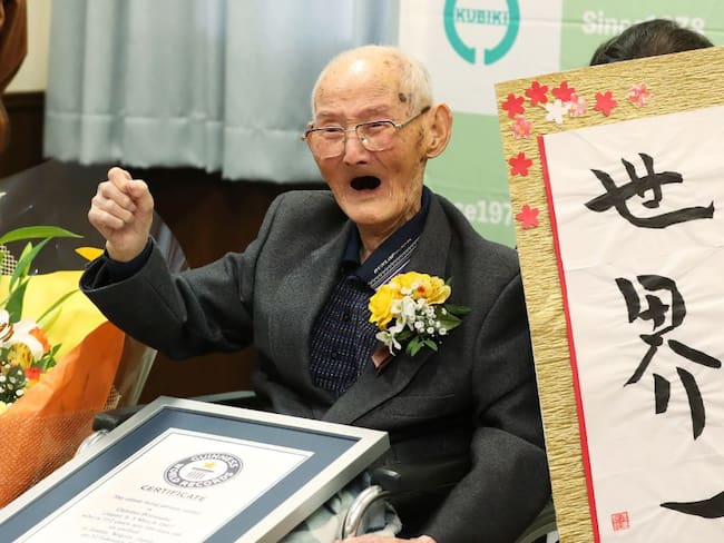 Murió el hombre más viejo del mundo con 112 años
