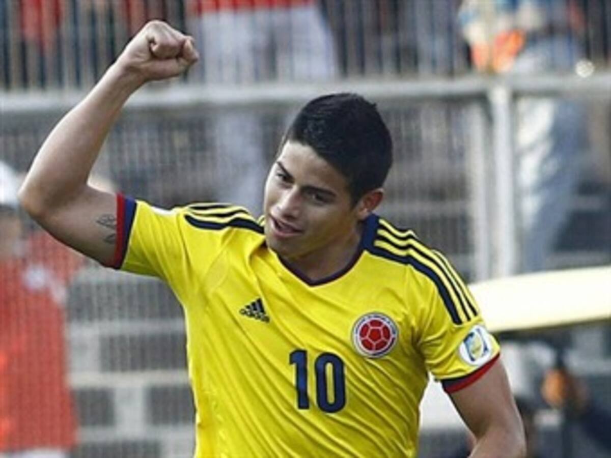 James Rodríguez sigue en espera para el juego ante Perú