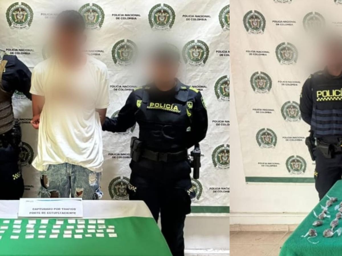 Redada contra el microtráfico en Arjona: cinco capturados en varios barrios