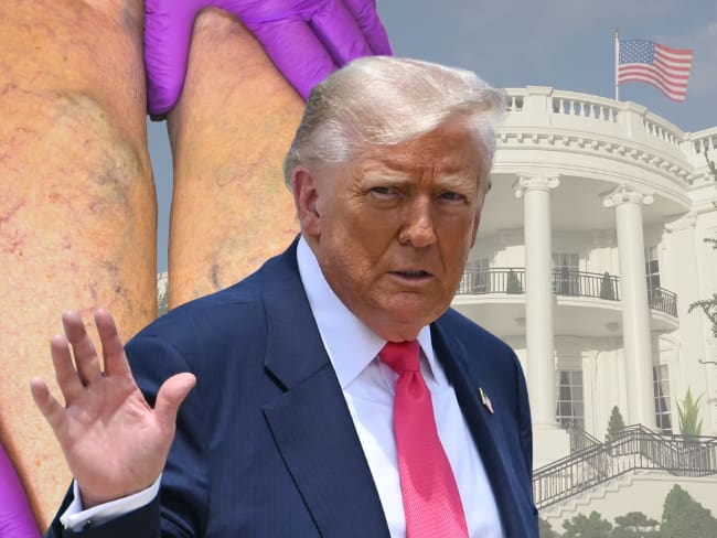 IVC, Donald Trump, Casa Blanca; imágenes de referencia (Getty Images).