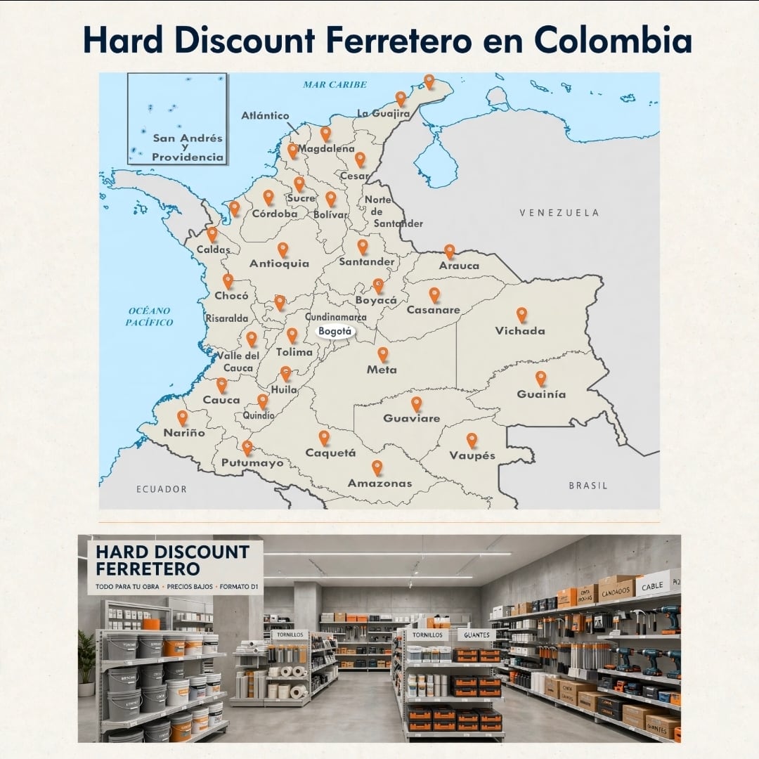 ¿Es viable el Hard Discount en la ferretería colombiana?