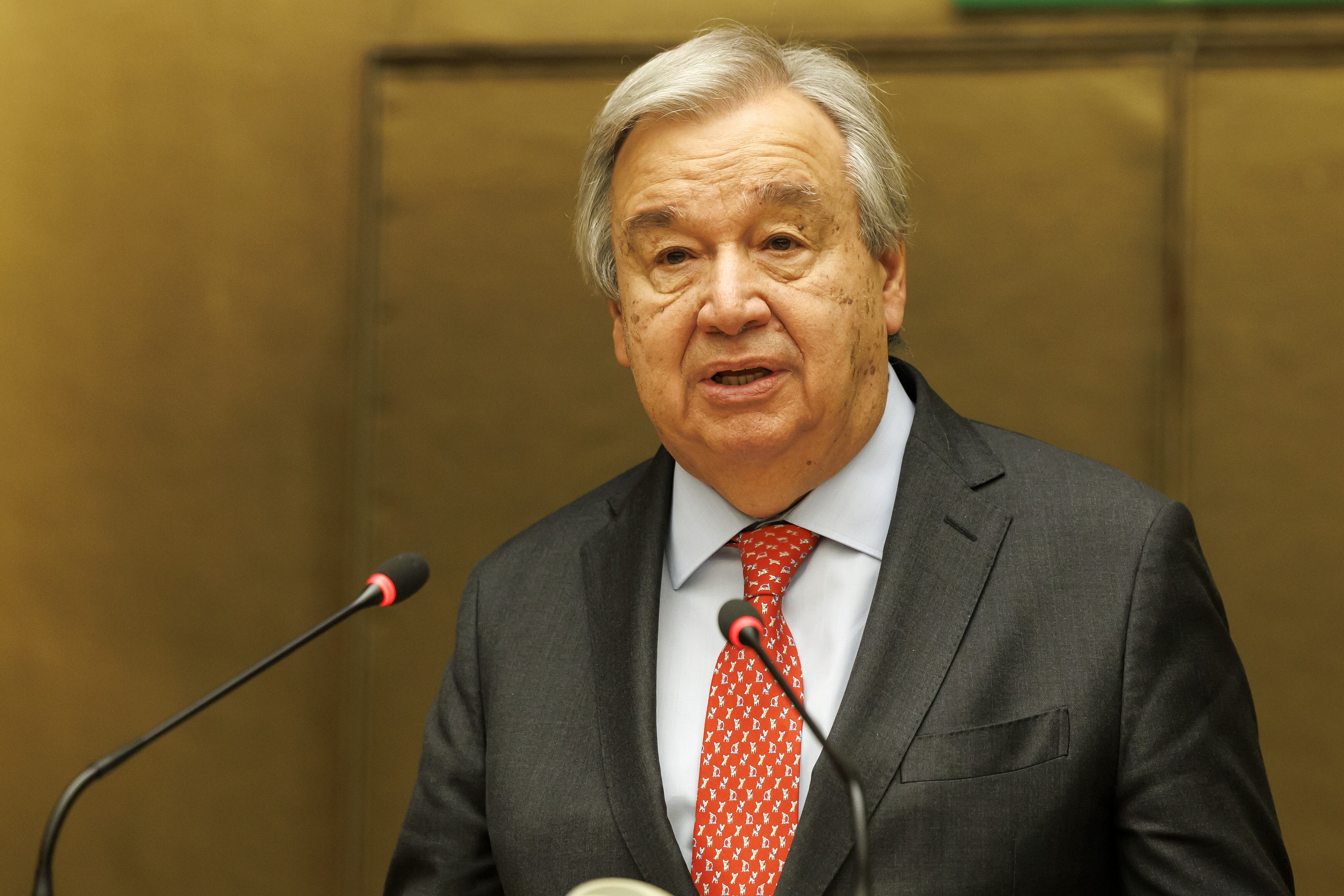 UN Secretary-General Antonio Guterres EFE/EPA/SALVATORE DI NOLFI