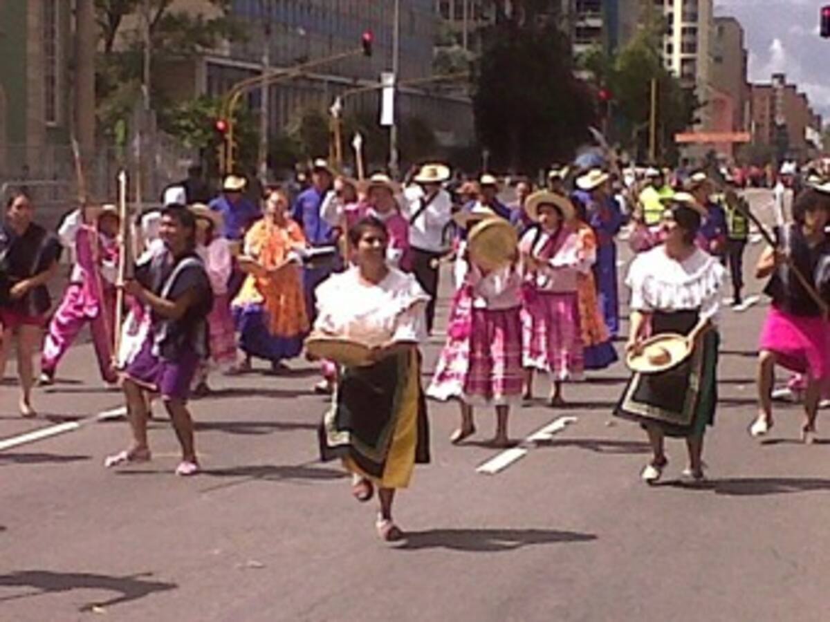 Vistoso homenaje de Bogotá al bicentenario de la Independencia