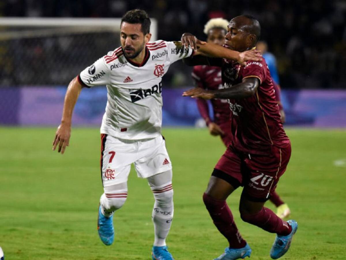 Tolima peca de poco efectivo y cae en casa ante Flamengo por Libertadores