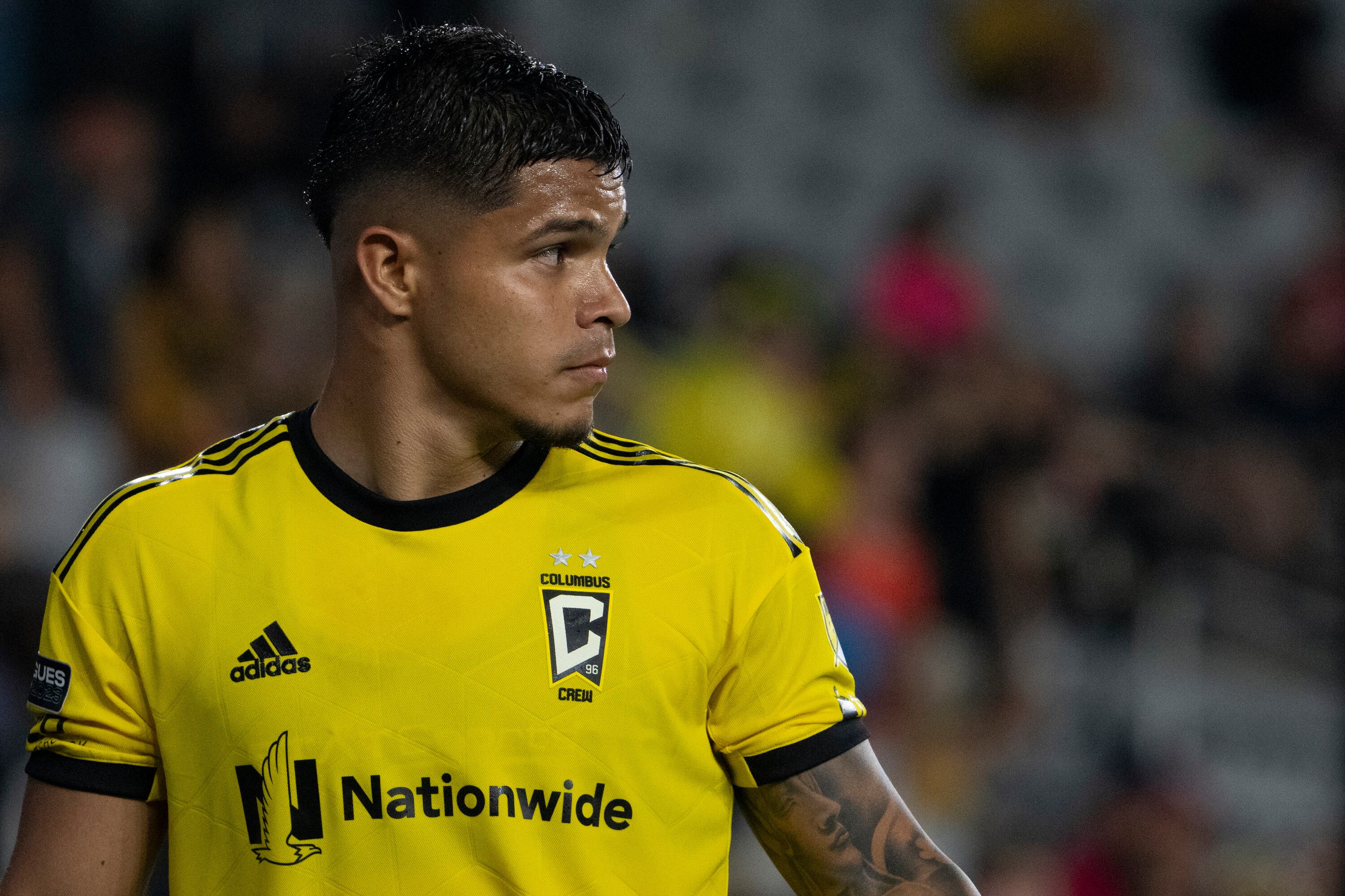 El Cucho Hernández comandó la victoria del Columbus Crew. (Photo by Jason Mowry/Icon Sportswire via Getty Images)