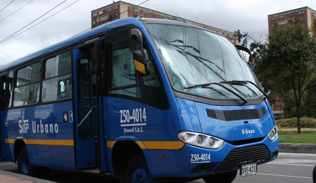 Buses del Sistema integrado de Transporte Público de Bogotá SITP 