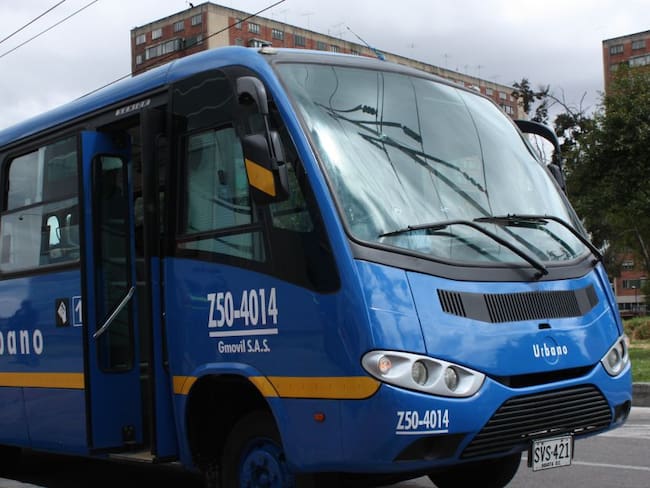 Buses del Sistema integrado de Transporte Público de Bogotá SITP 