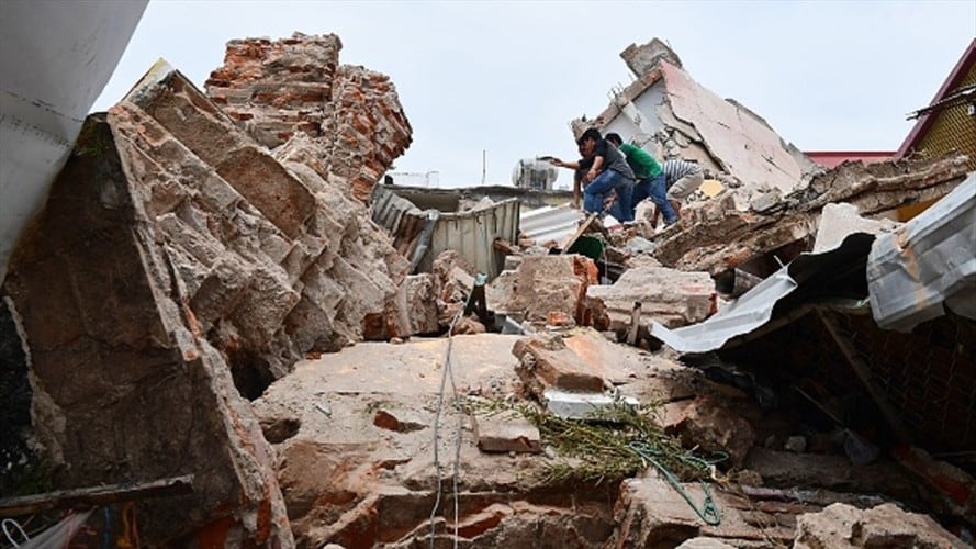 Terremoto en México. Foto: Getty Images