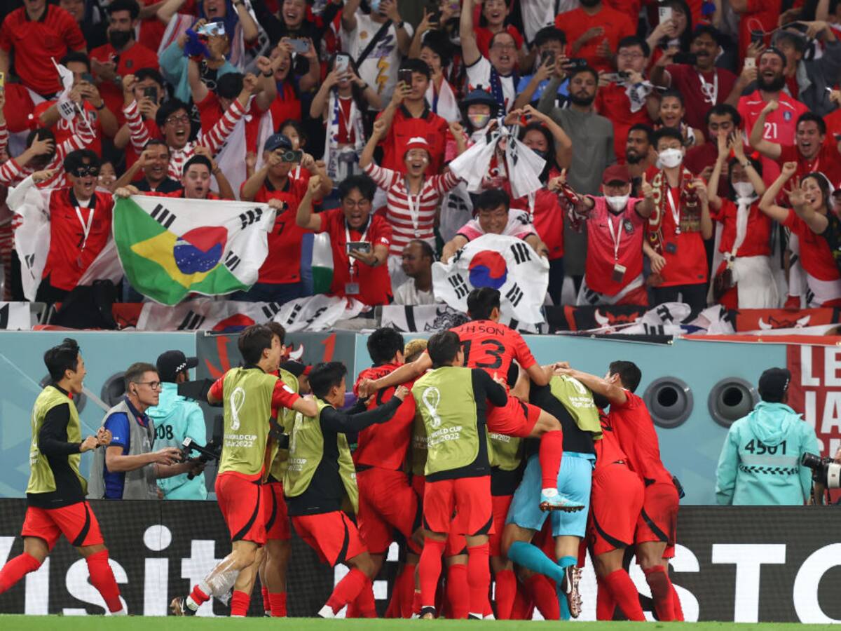Corea del Sur vence a Portugal, clasifica a octavos y elimina a Uruguay