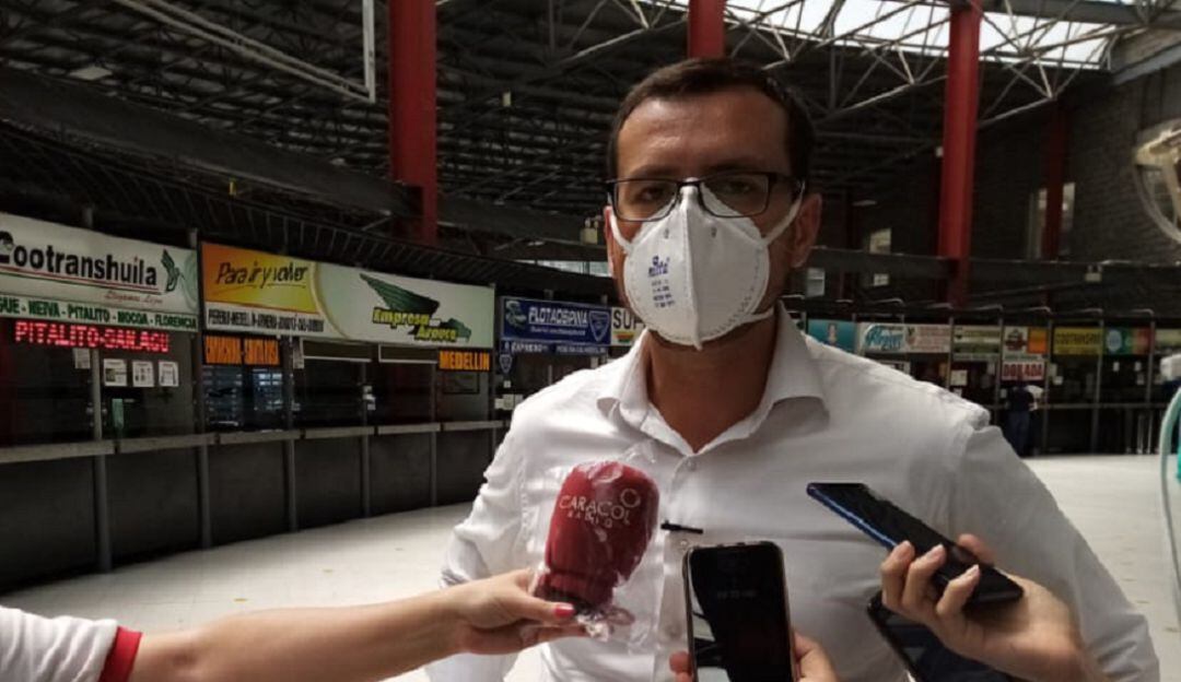 Luis Carlos Velásquez Cardona, gobernador de Caldas